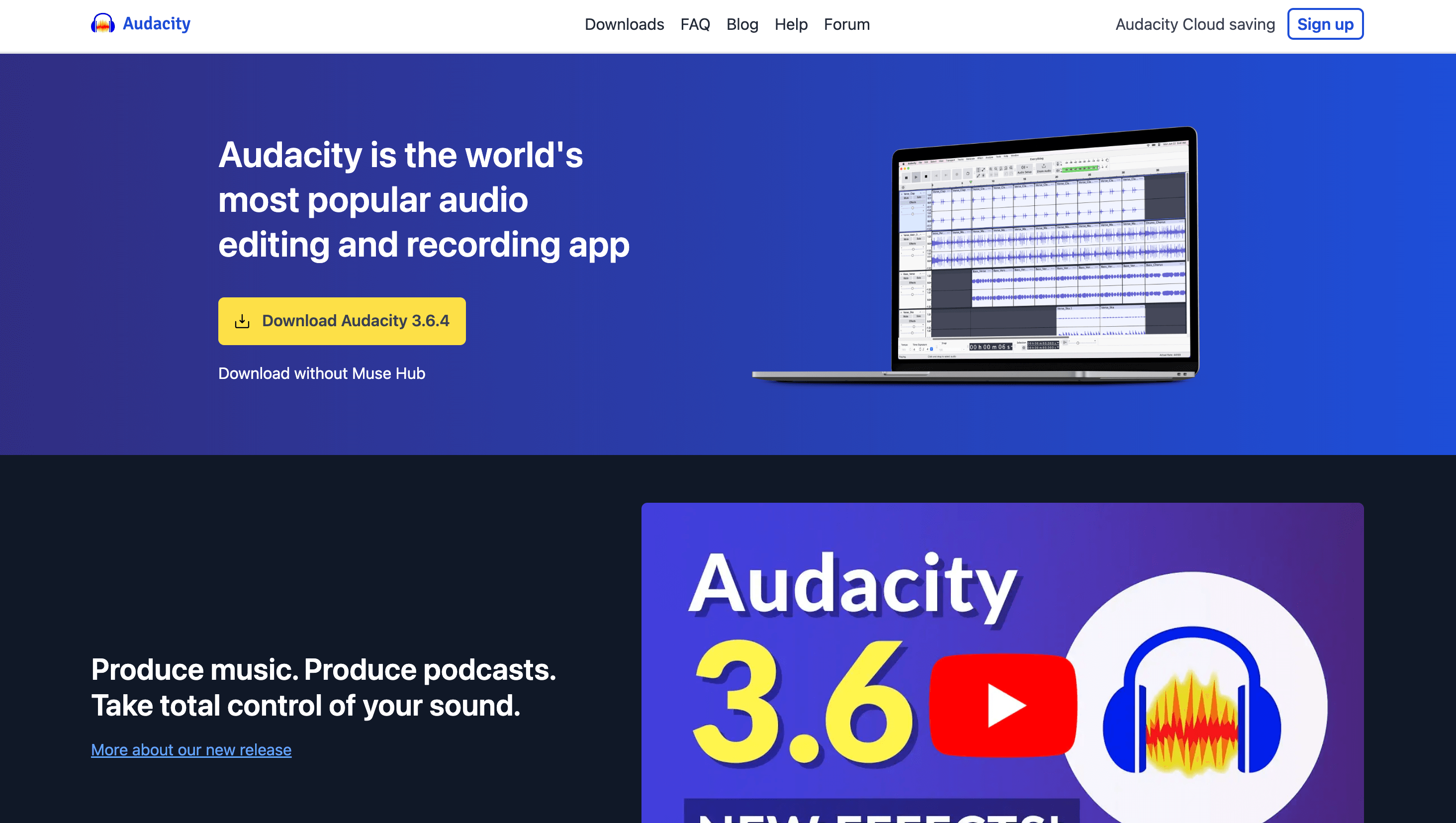 Audacity!